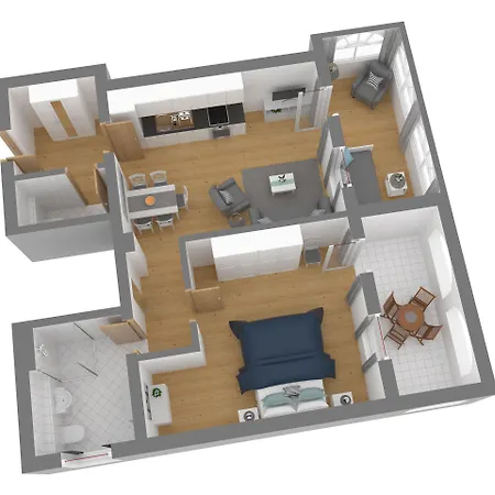 Myhome Ruegen - Haus Johanneshorst 아파트호텔